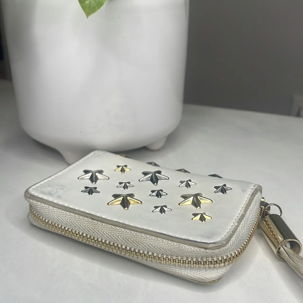Jimmy Choo Star Zip Around Wallet